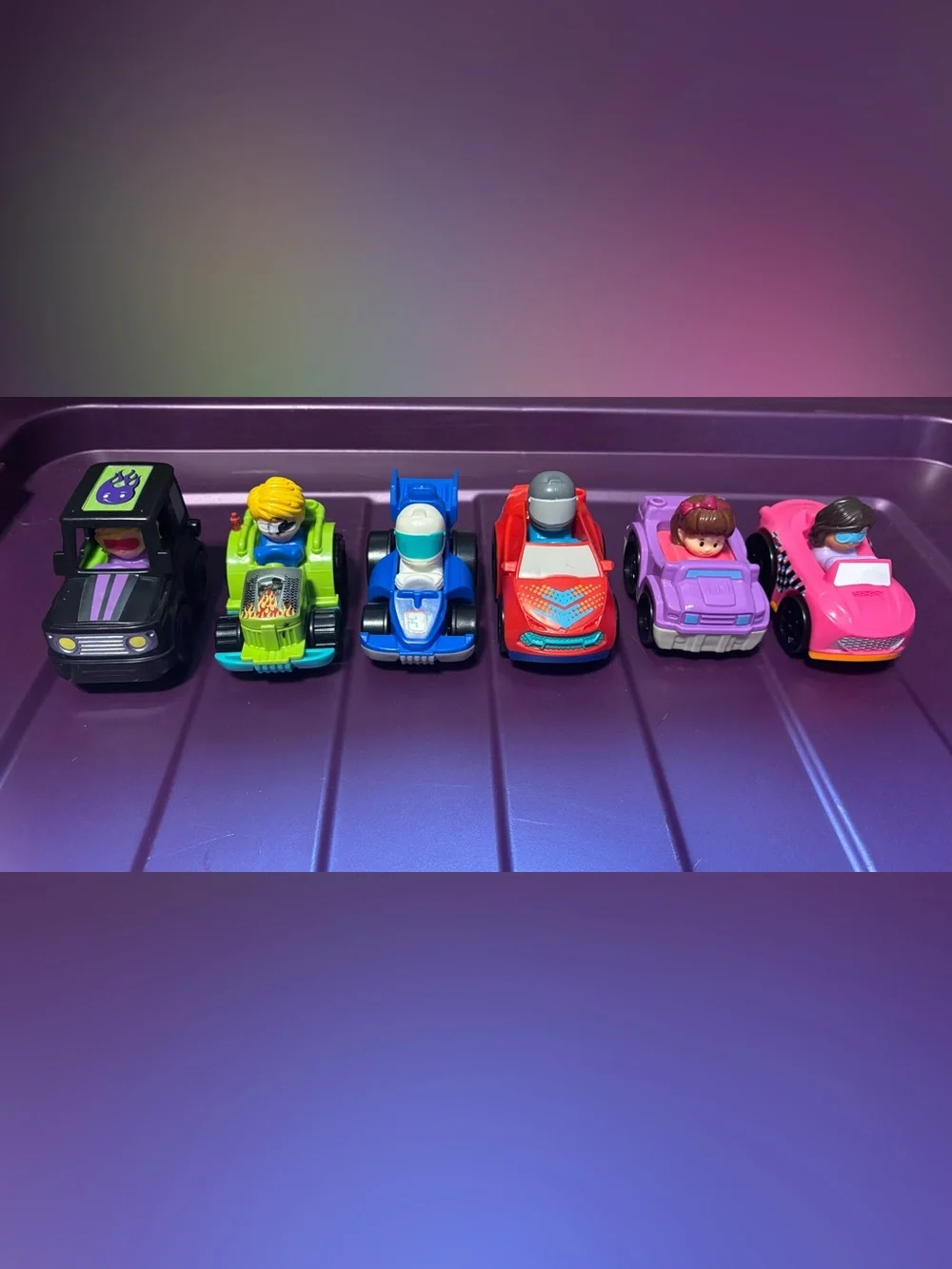 Fisher-Price Little People “Wheelies” Cars Set